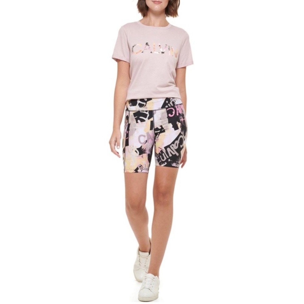 NWT Calvin Klein Women's Graphic Shorts - Picture 1 of 6